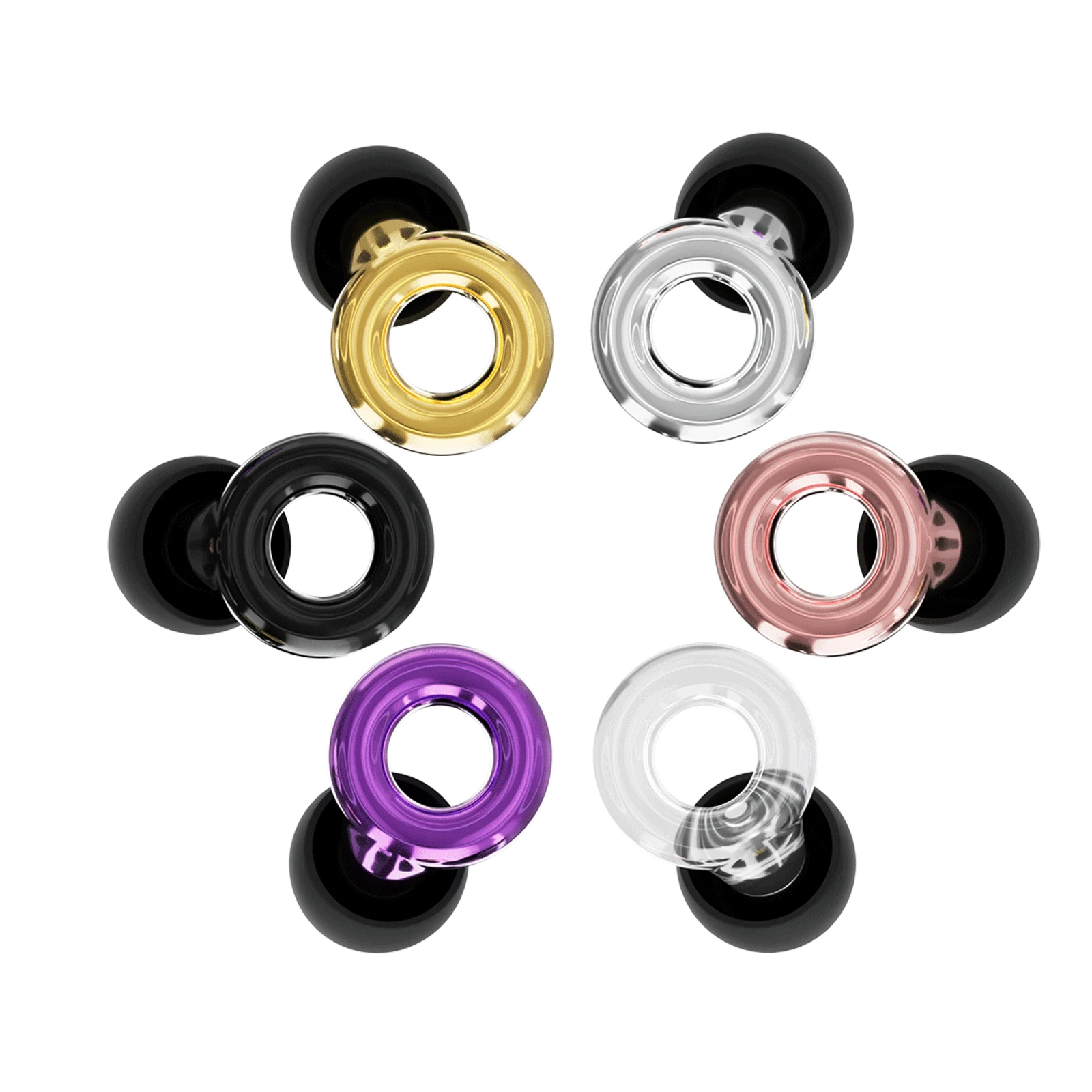 EarSoundPlug - PACK - Bouchon d'oreille Noir