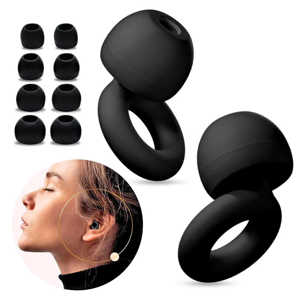 EarSoundPlug - PureSleep - En silicone idéal pour dormir, nager et travailler.