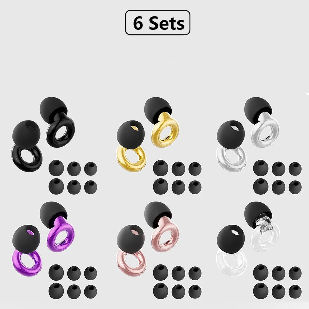 EarSoundPlug - PACK - Bouchon d'oreille Noir